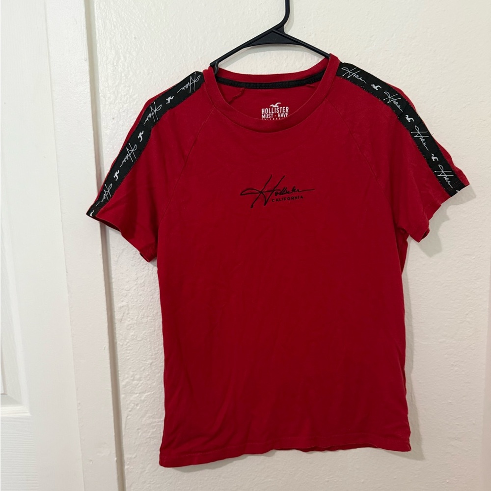 Hollister California Men's Short Sleeve Signature T-Shirt Crew Neck Size Small